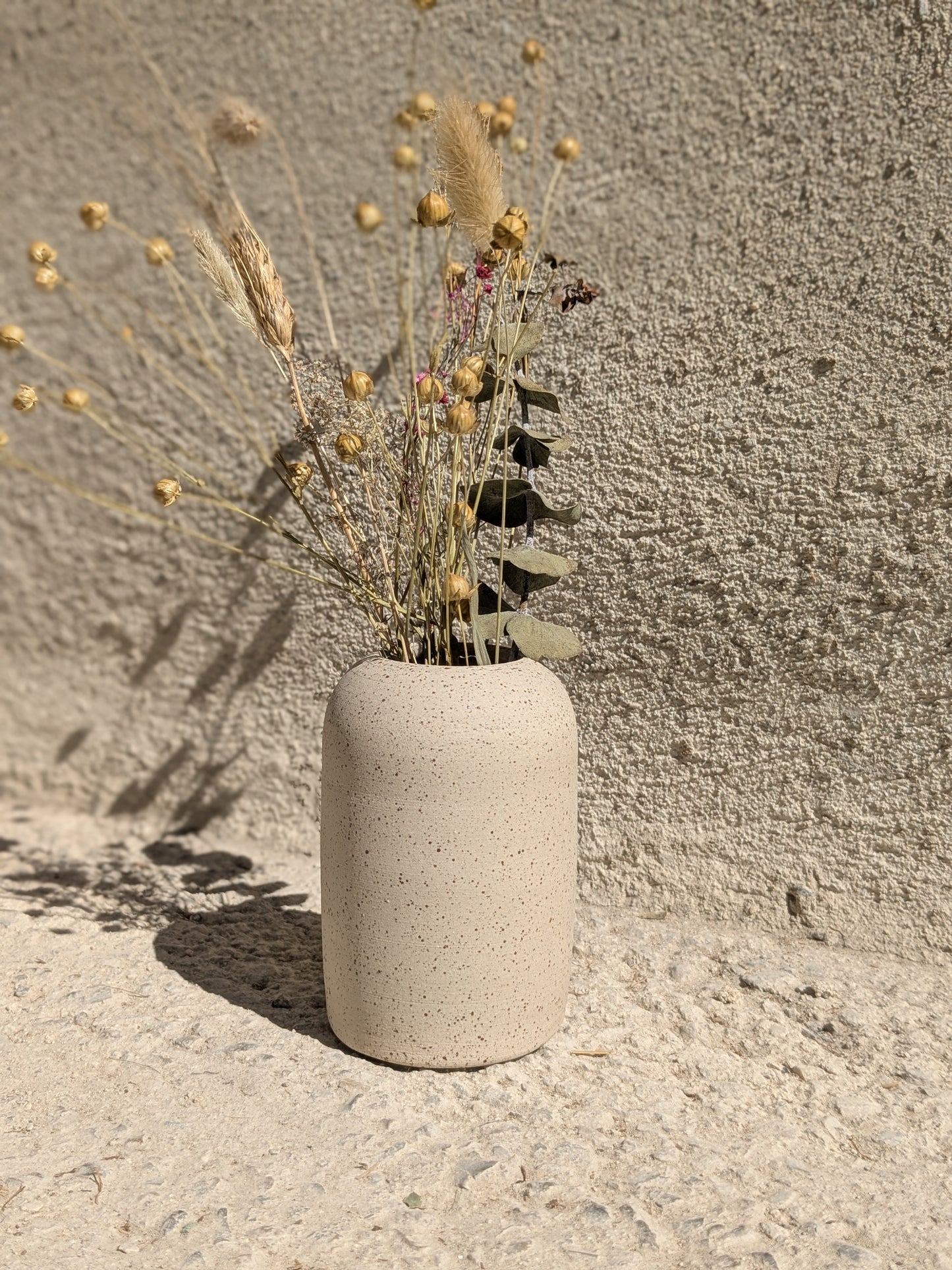 Vase granit - Les cylindres