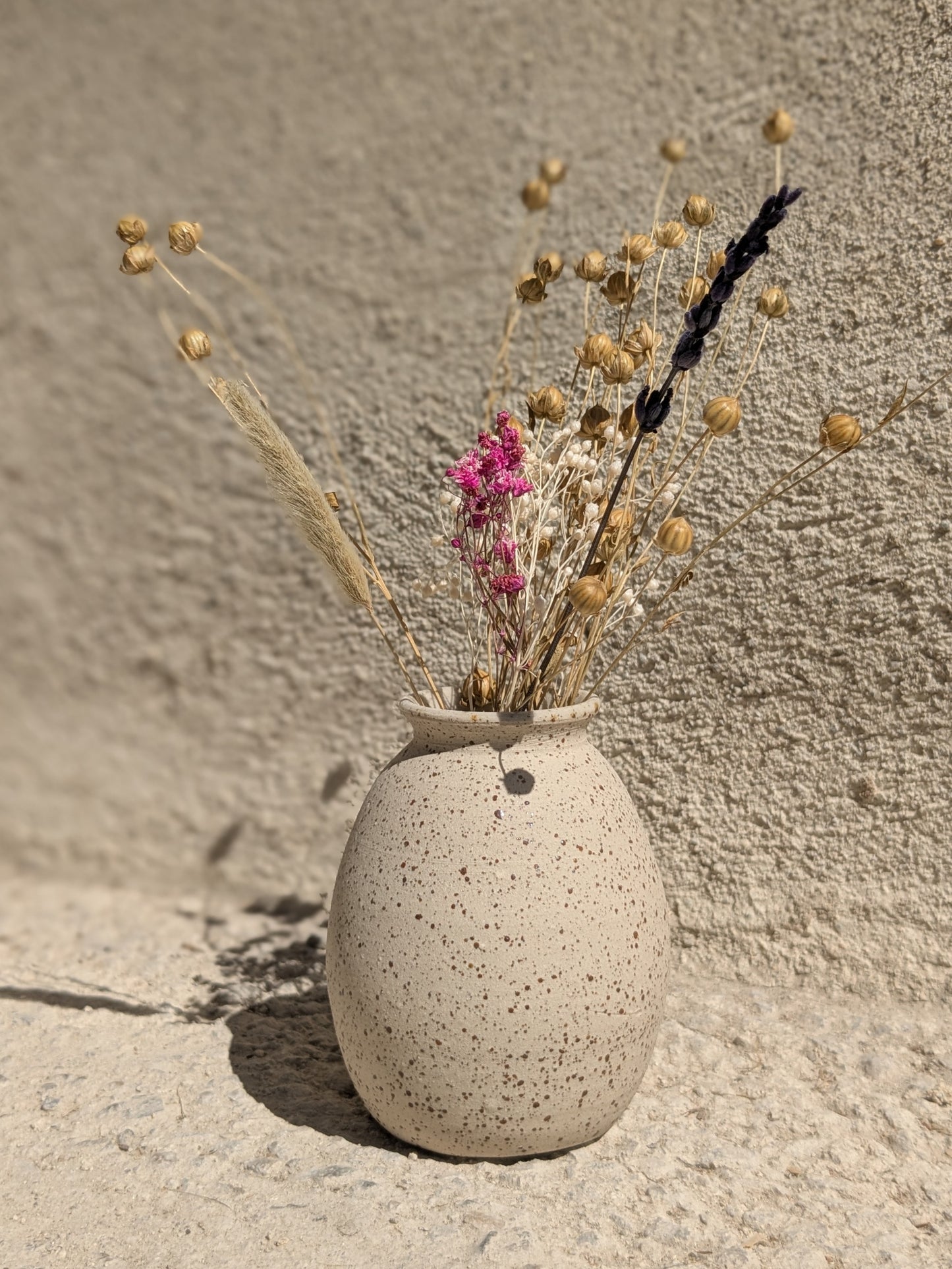 Vase granit - Les ronds