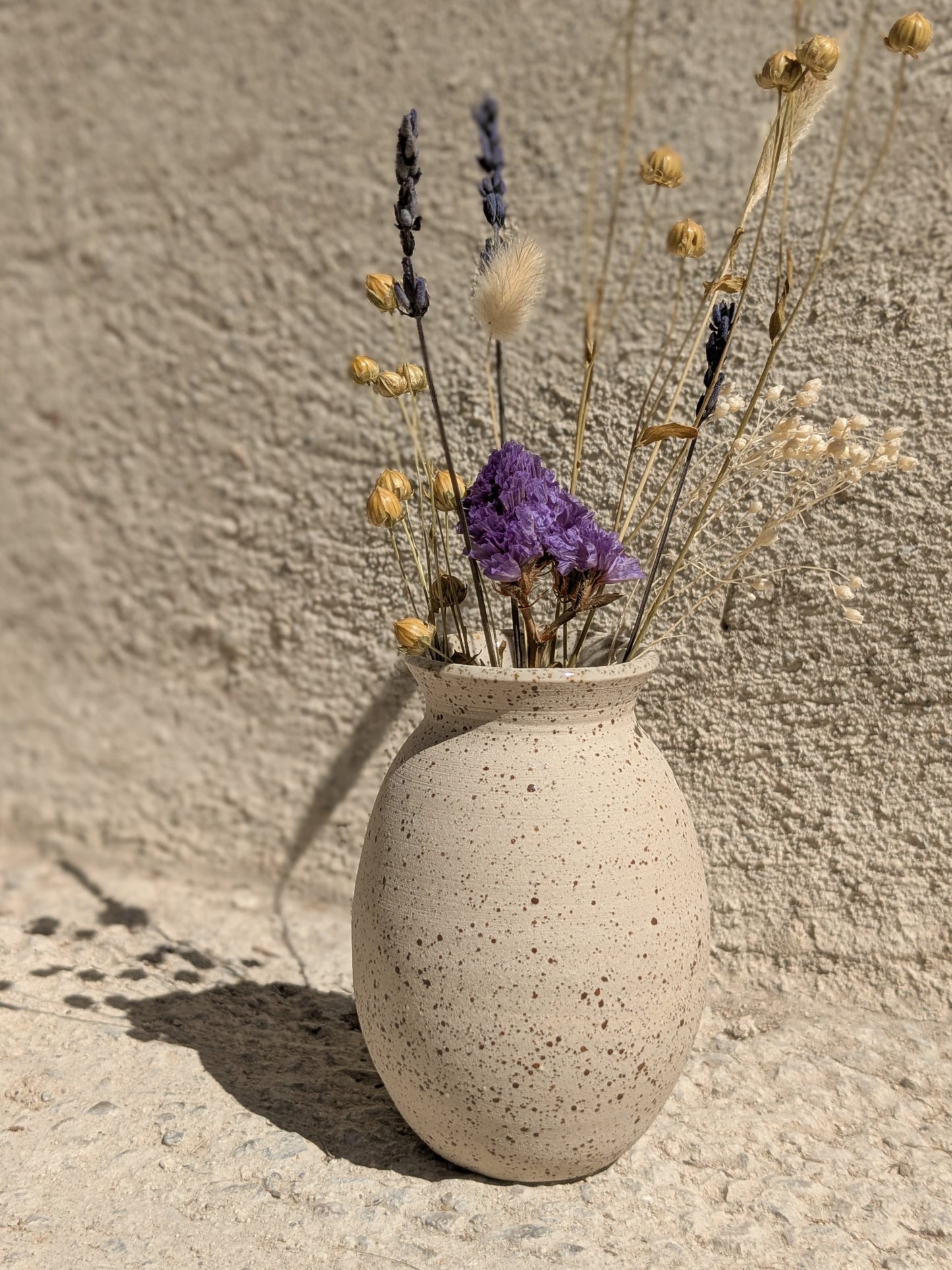 Vase granit - Les ronds