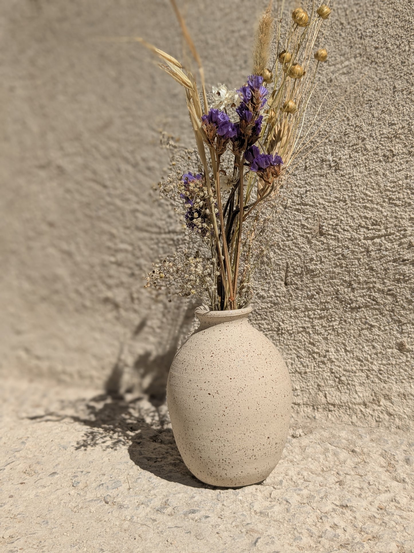 Vase granit - Les ronds