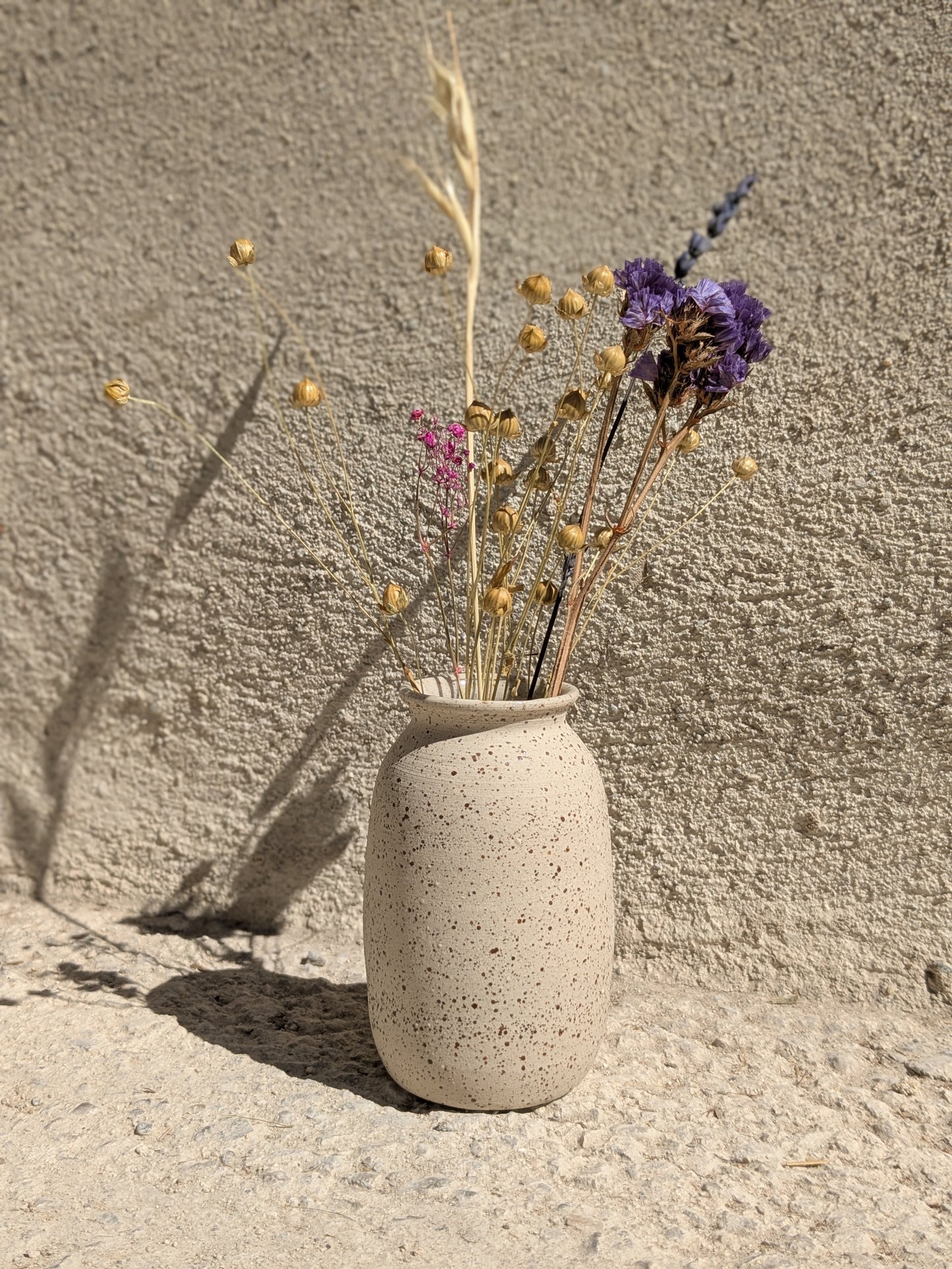 Vase granit - Les cylindres